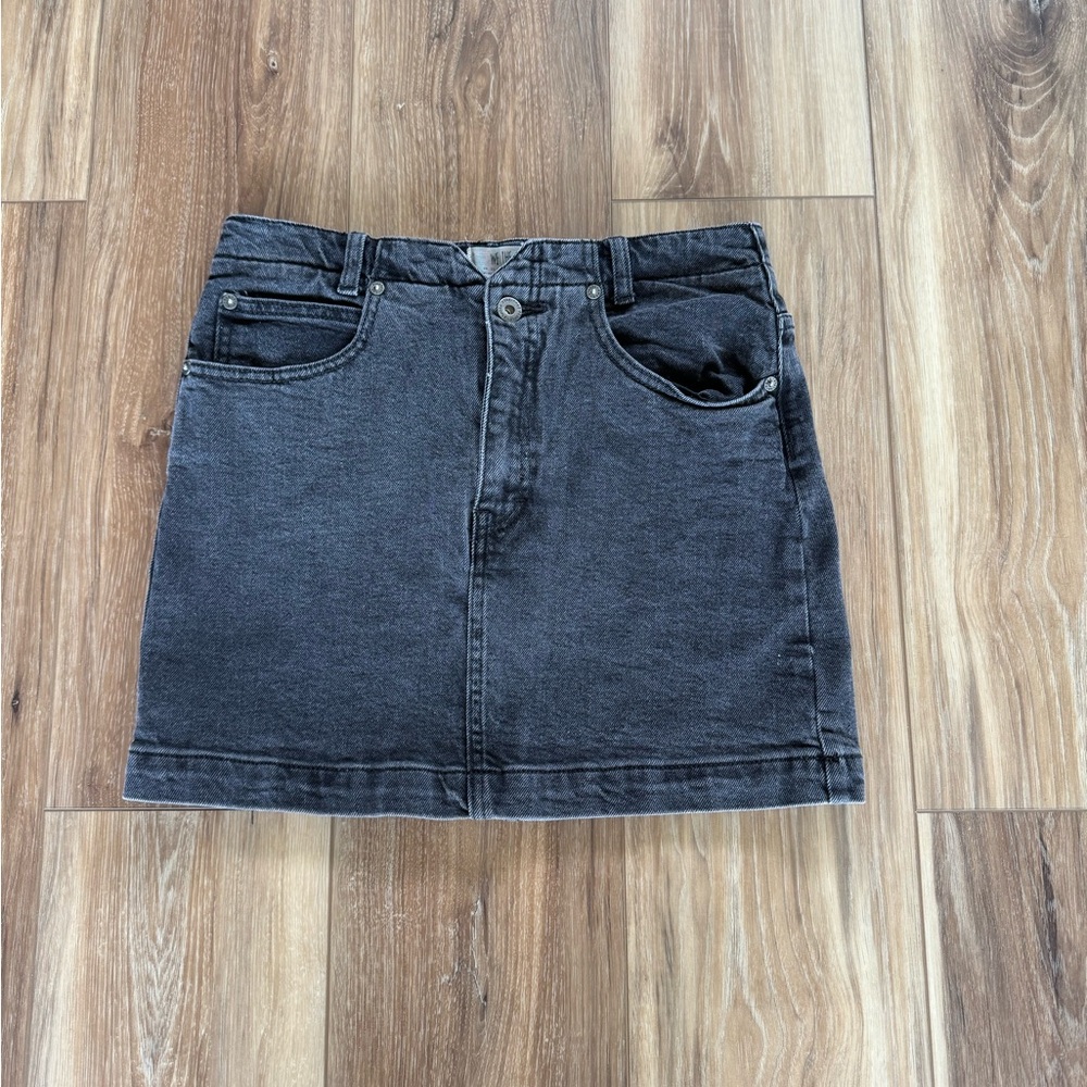 We The Free Black Denim Skirt size 28
